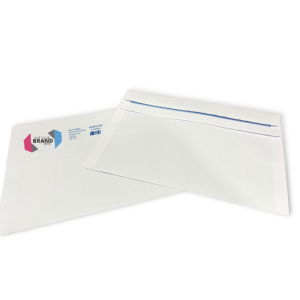 Custom Franking Logo for C5 Non Windowed Gummed Envelopes (162mm x 229mm) - Box of 500