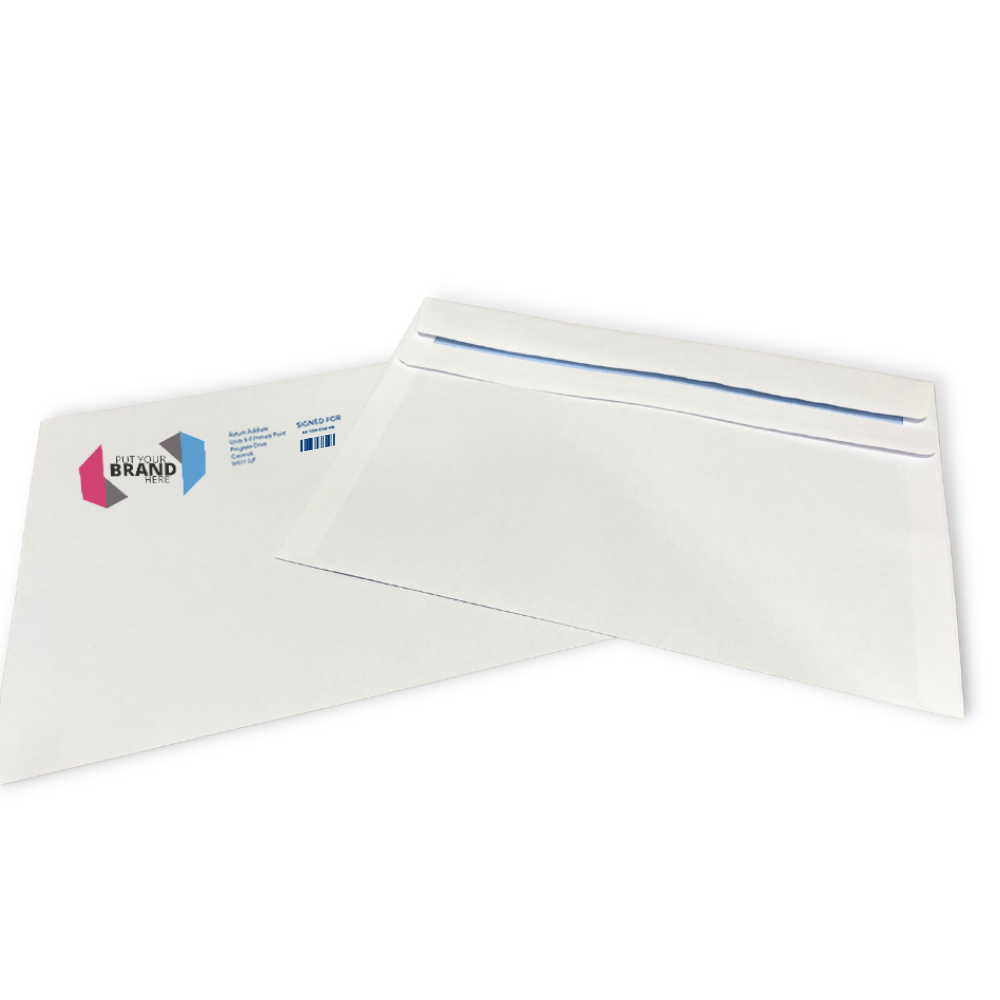 Custom Franking Logo for C5 Non Windowed Gummed Envelopes (162mm x 229mm) - Box of 500