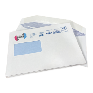 Custom Franking Logo for C5 Windowed Gummed Envelopes (162mm x 229mm)