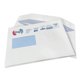 Custom Franking Logo for C5 Windowed Gummed Envelopes (162mm x 229mm)