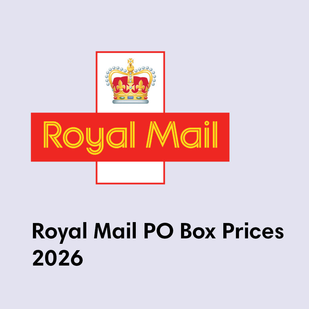 Royal Mail PO Box Prices 2026