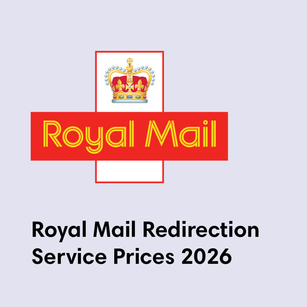Royal Mail Redirection Service Prices 2026