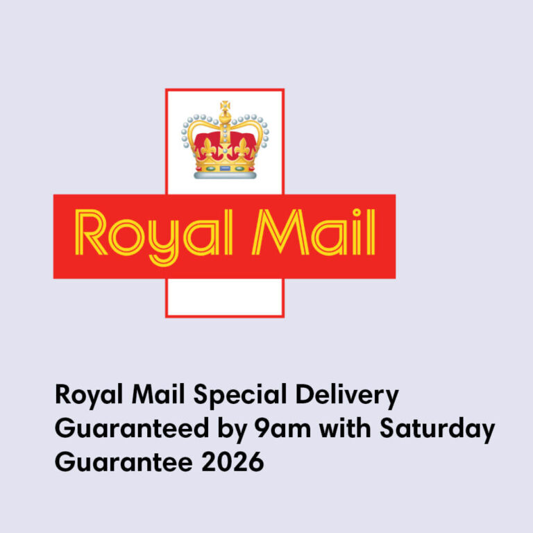 Royal Mail Special Delivery Guaranteed by 9am with Saturday Guarantee 2026