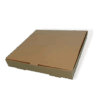 Brown 7" (Inch) Takeaway Pizza Box - 188x188xx46mm