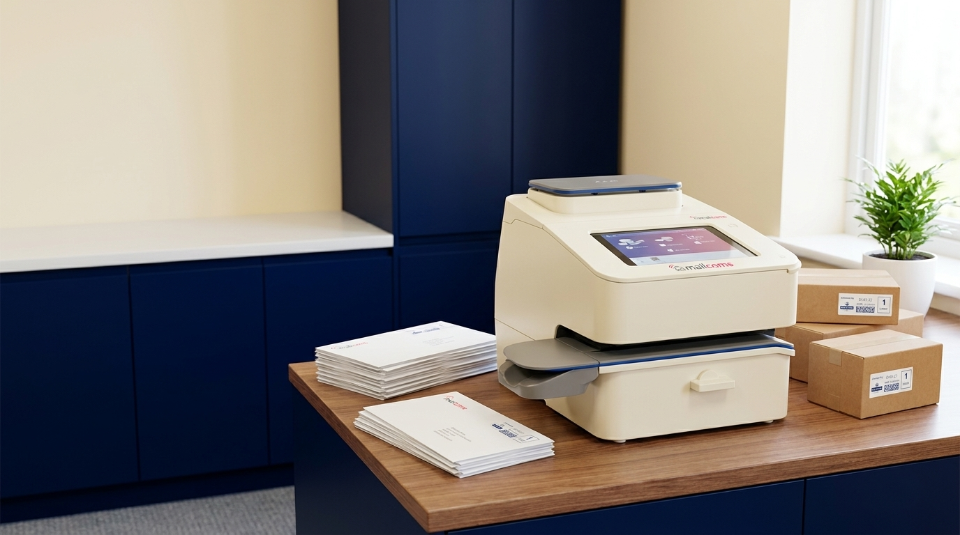 Mailcoms Mailmark franking machine