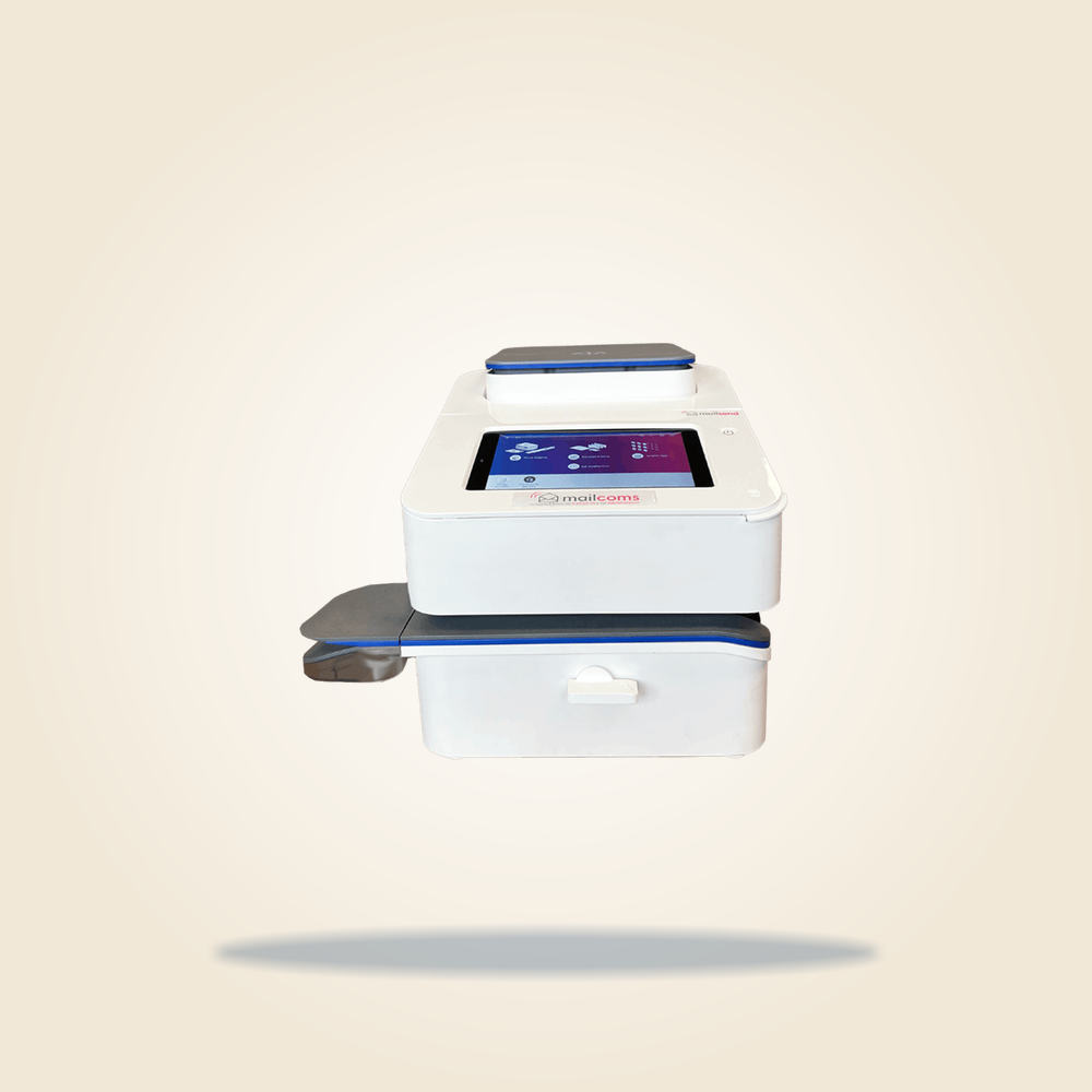 Mailmark-ready Mailcoms franking machine