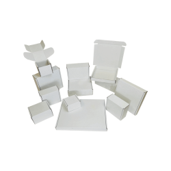 White Postal Cardboard Boxes